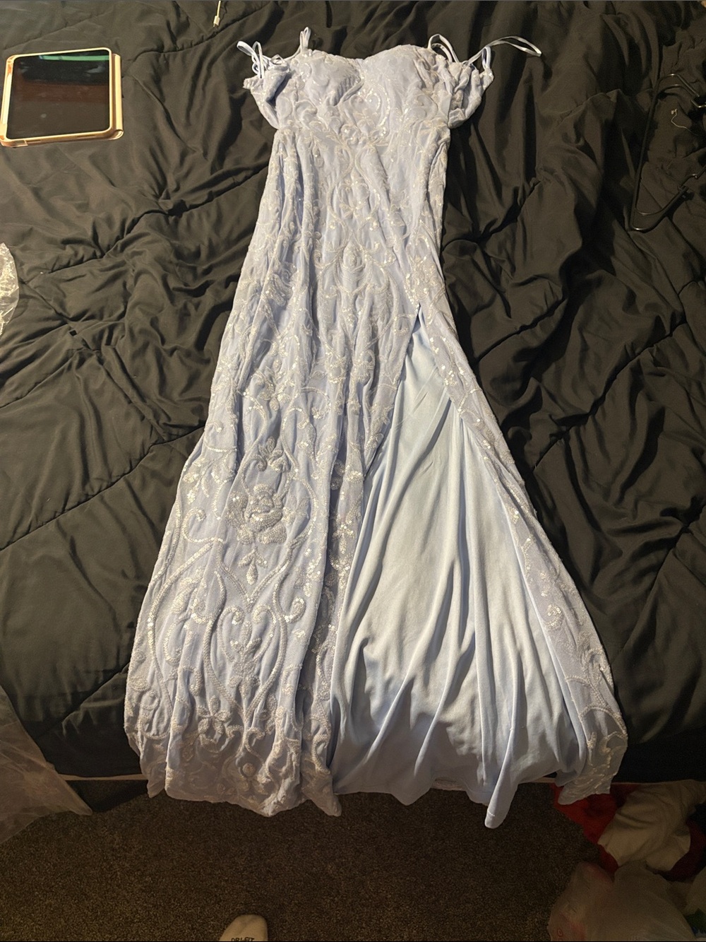 Light Blue Prom Dress